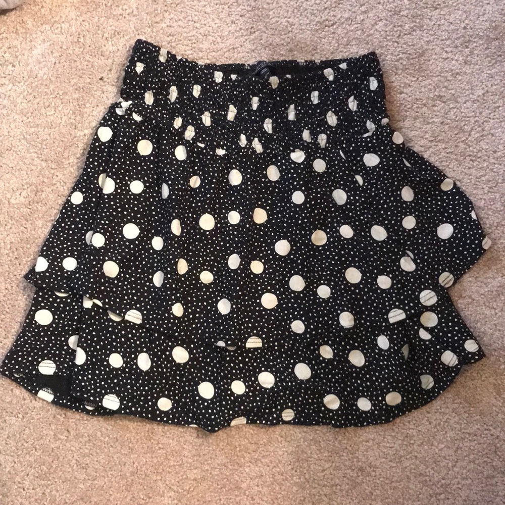 TOP SHOP tiered skirt